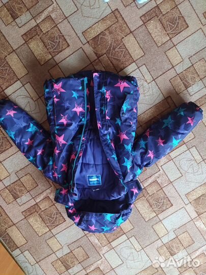 Зимний комбинезон для девочки 128