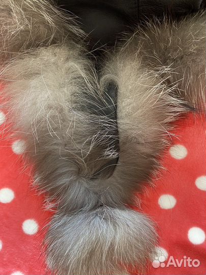 Шапка ушанка кожаная с натуральным мехом