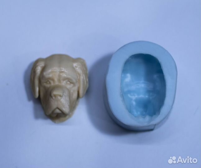 Силиконовый молд лицо 