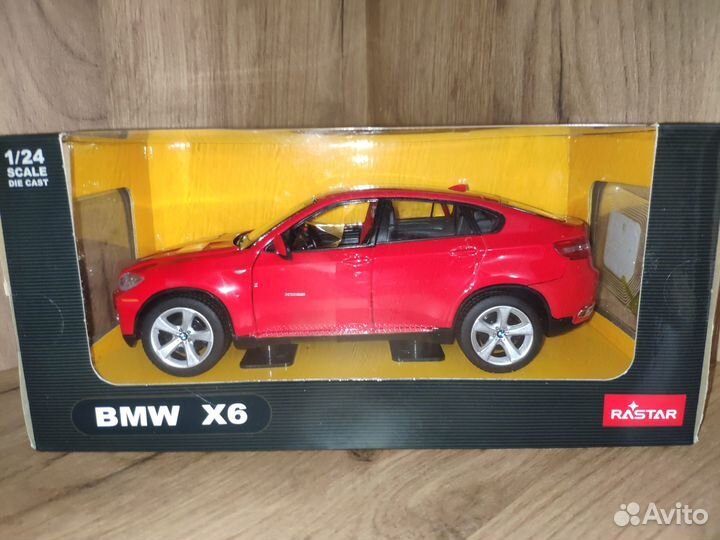 Новая моделька машины BMW X6 1:24 Rastar