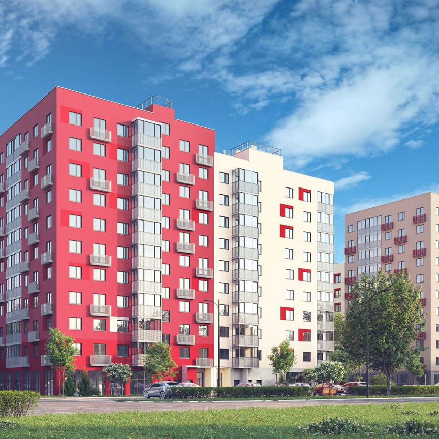 1-к. квартира, 44,3 м², 6/11 эт.