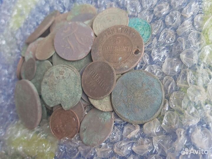 Лот 2, монеты 70 шт