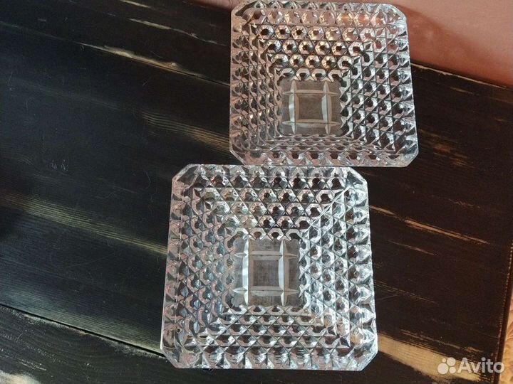 Хрустальный сальник СССР. Без сколов и царап