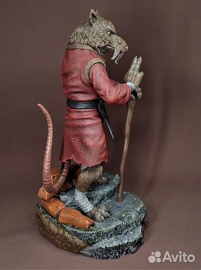 Учитель Сплинтер, черепашки ниндзя