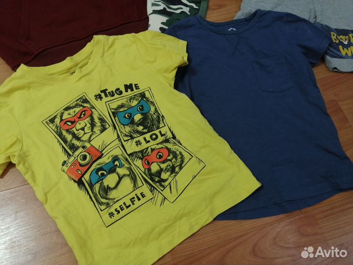 Одежда пакетом для мальчика 122