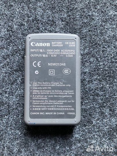 Зарядное устройство Canon CB-2LWE