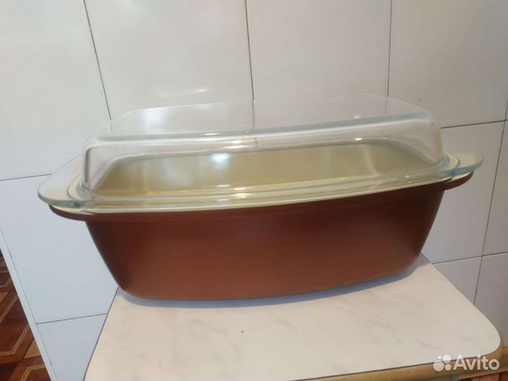 Жаровня гусятница алиминий керамическое покрытие