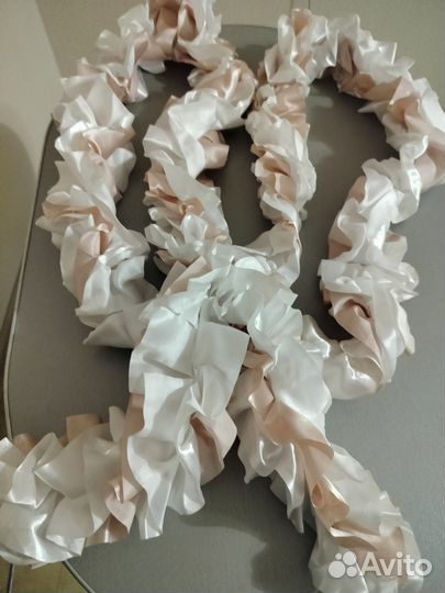 Свадебные ленты на машину