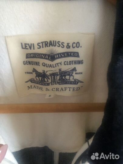 Пальто джинсовое levi's