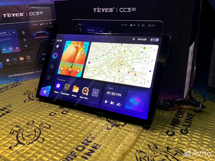 Магнитола на андройде Teyes 2K 4/64