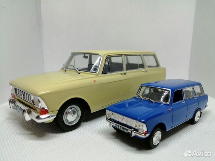 Модель Москвич-427 в масштабе 1:24