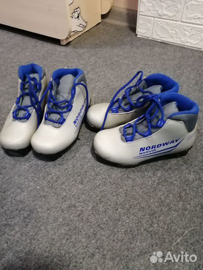 Лыжные ботинки детские 31 размер