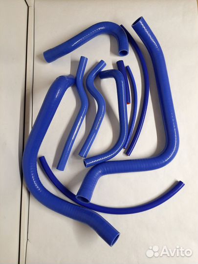 Силиконовые патрубки птп LADA Веста Синие