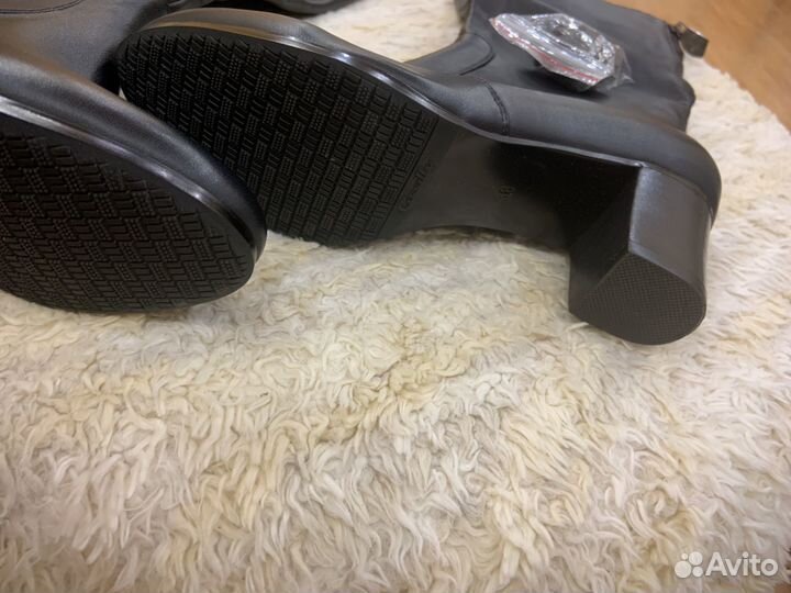 Сапоги женские натуральная кожа италия