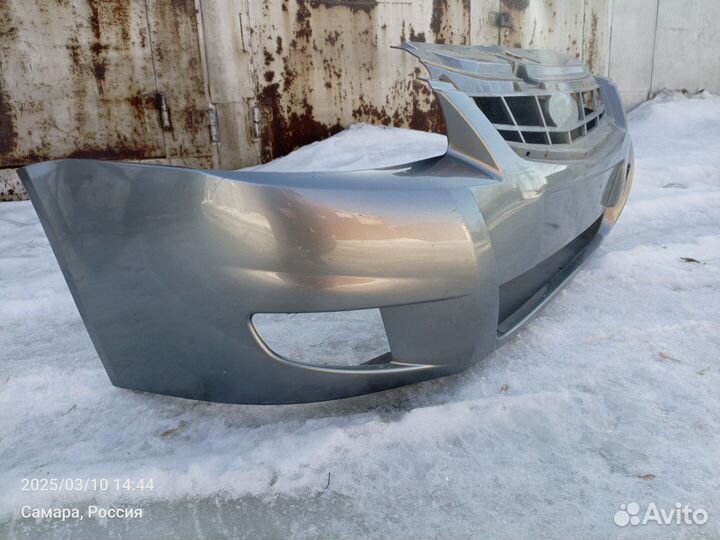 Передний бампер priora 2 кварц б/у