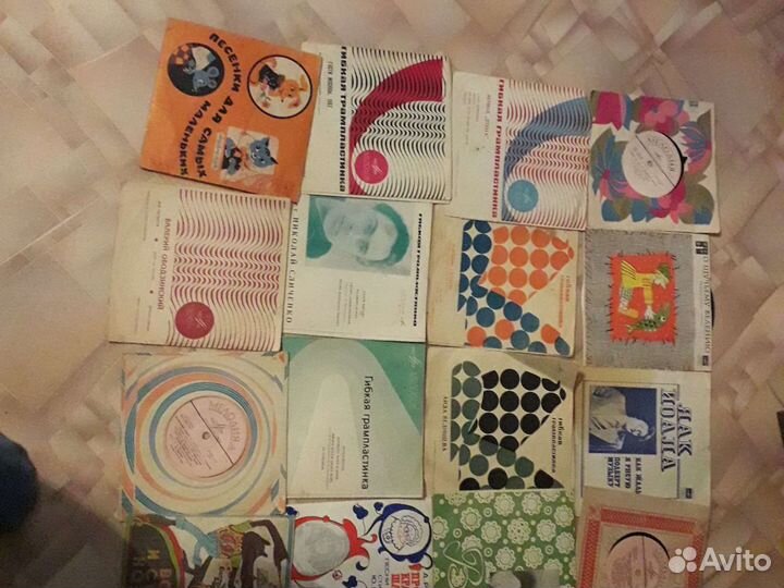 Грампластинки СССР 60-70г