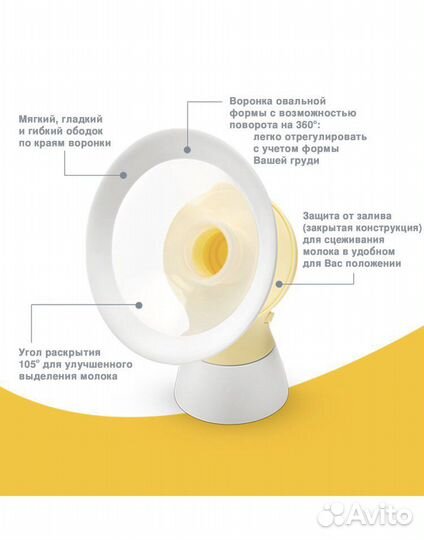 Молокоотсос электрический medela
