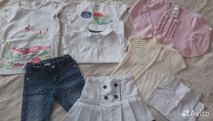Пакет вещей на девочку 110