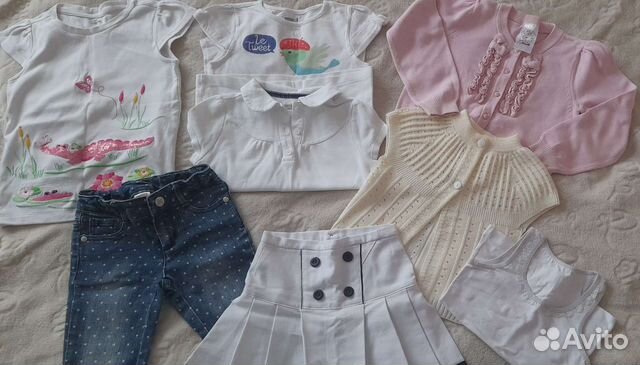 Пакет вещей на девочку 110