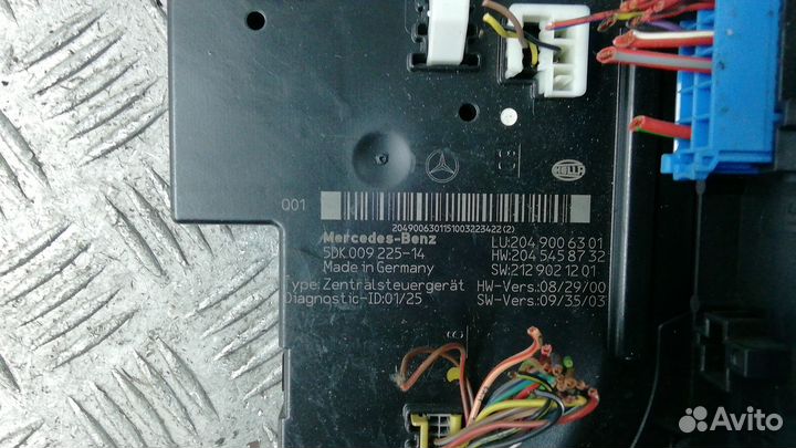 Б/У Б/У Блок комфорта A2049006301 mercedes-benz