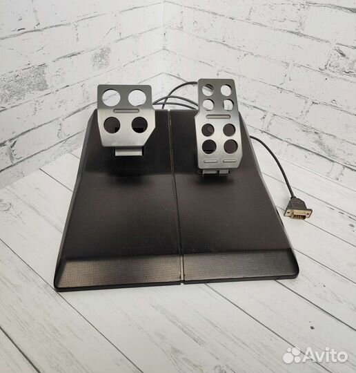 Игровой руль logitech formula force ex с педалями