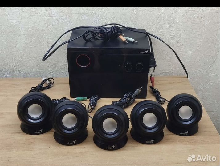 Колонки 7.1 с саббуфером