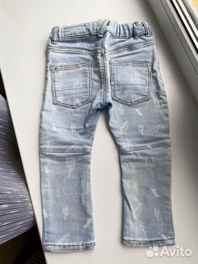 Джинсы zara для девочки 86
