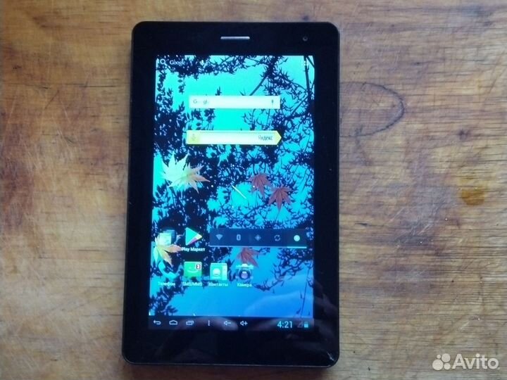 Планшет texet