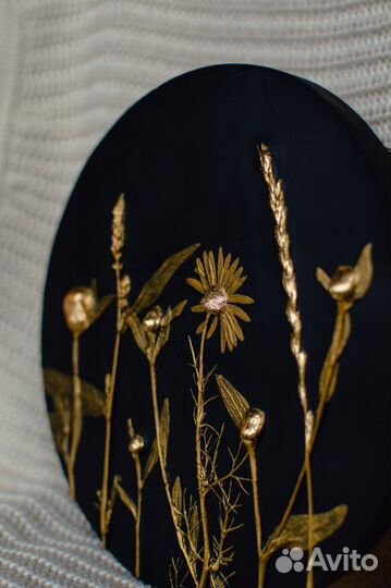 Гипсовое панно барельеф