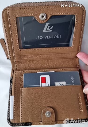 Кошелек женский «Leo ventoni» из нат. кожи
