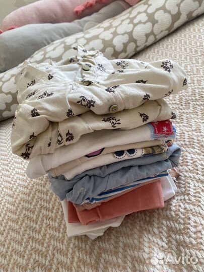 Вещи пакетом для девочки 86 92