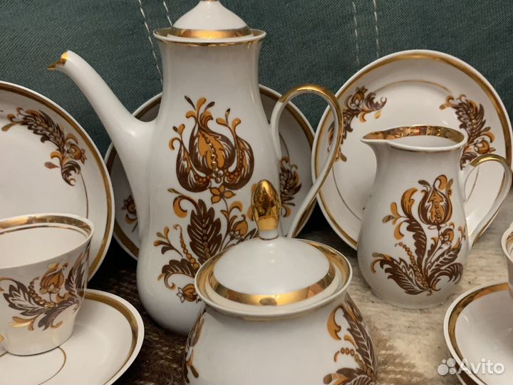 Сервиз кофейный (Рига) на 6 персон