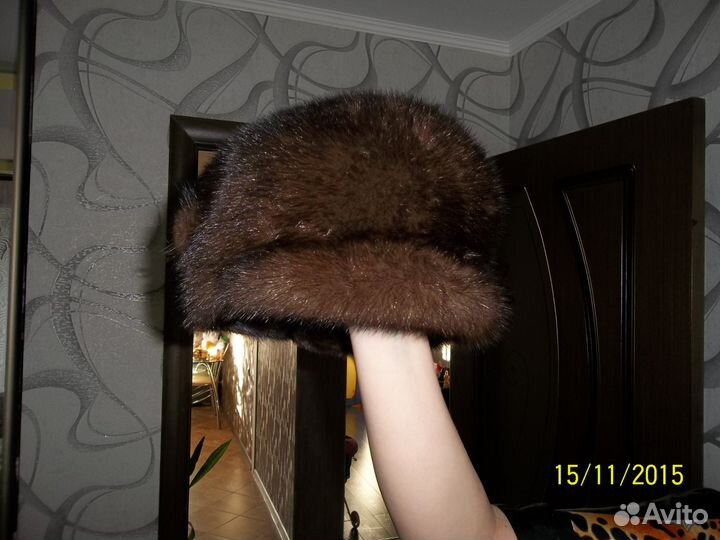 Шапка норковая
