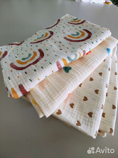 Пеленка детская новая из муслина