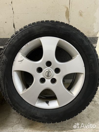 Оригинальные колеса Ниссан Кашкай r16