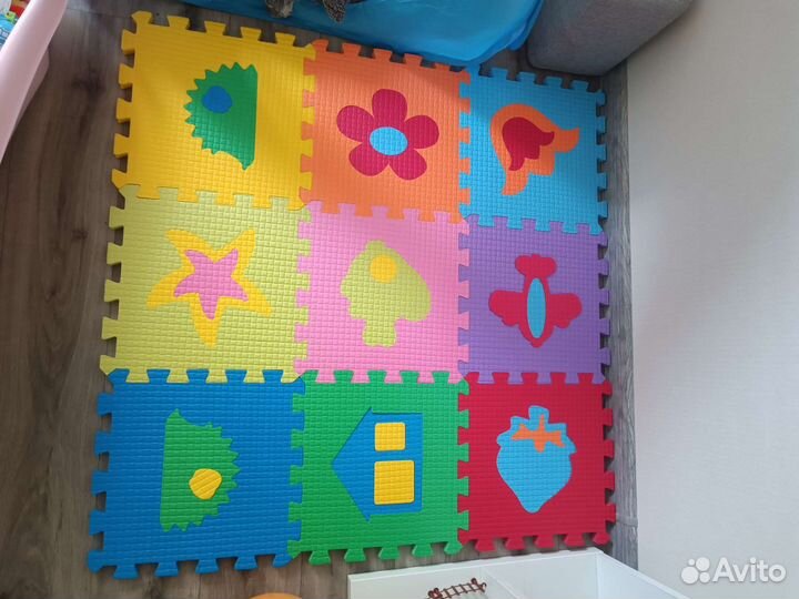 Детский коврик пазл для ползания