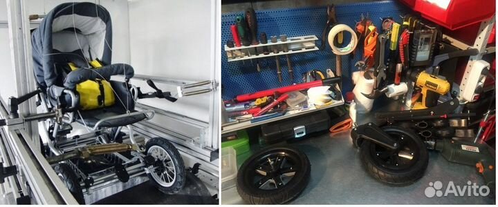 Ремонт детских колясок, восстановление пластика, к