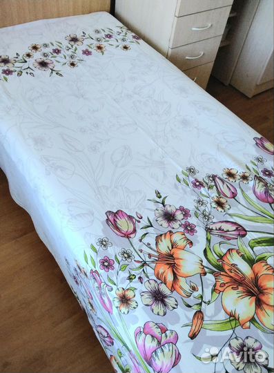 Постельное бельё с цветами