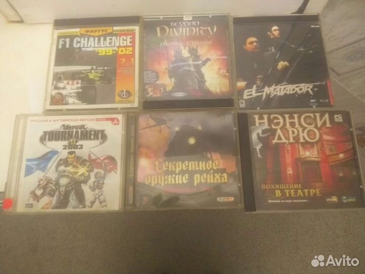 Игры для пк(диски)