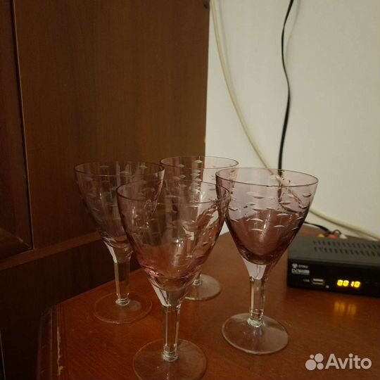 Хрустальные стаканы СССР