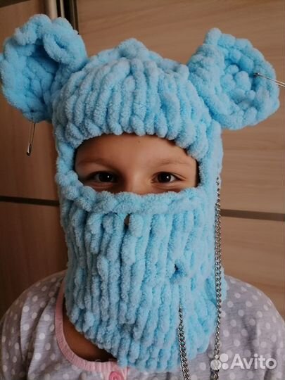 Балаклава для девочки