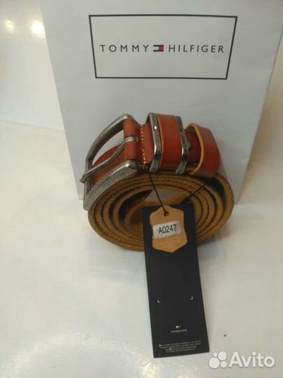Ремень Натуральная кожа Tommy Hilfiger 135см