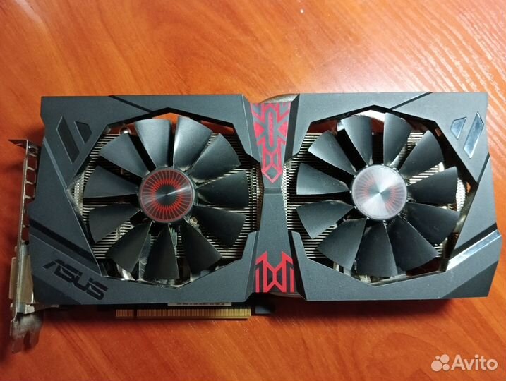 Видеокарта asus R9 380x DirectCU ll 4гб