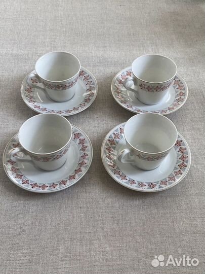 Кофейная чашка с блюдцем