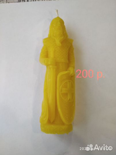 Свечи восковые ручной работы