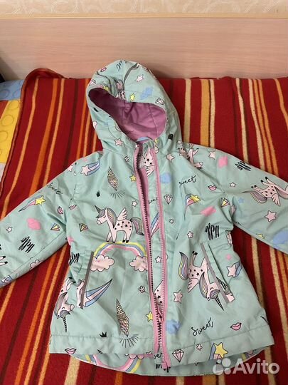 Курточка для девочки 86