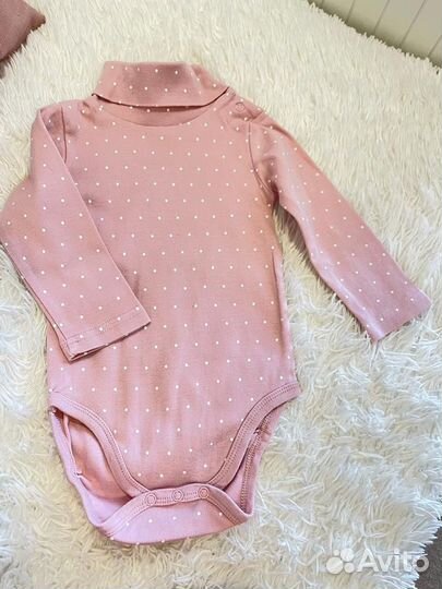 Боди для девочки 80см