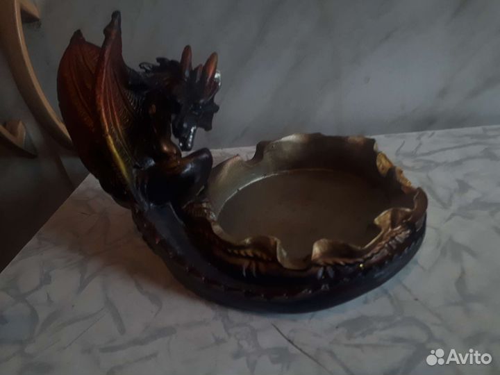 Пепельница дракон СССР