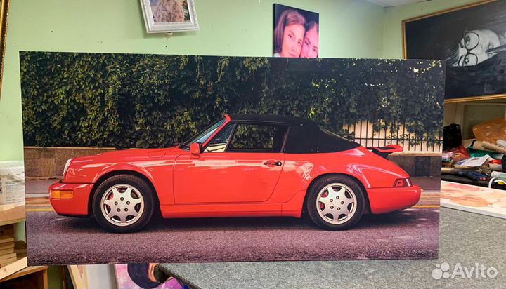 Современная картина авто порше 911