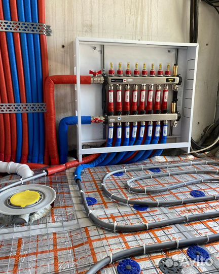 Монтаж системы отопления